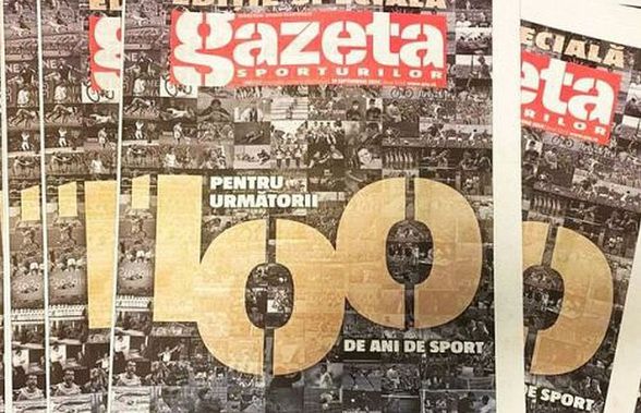 100 de ani de Gazeta Sporturilor! A supraviețuit Războiului, sufocată de comuniști, renăscută după Revoluție » Mesaje de suflet de la Nadia Comăneci, Gică Hagi și alți campioni ai României