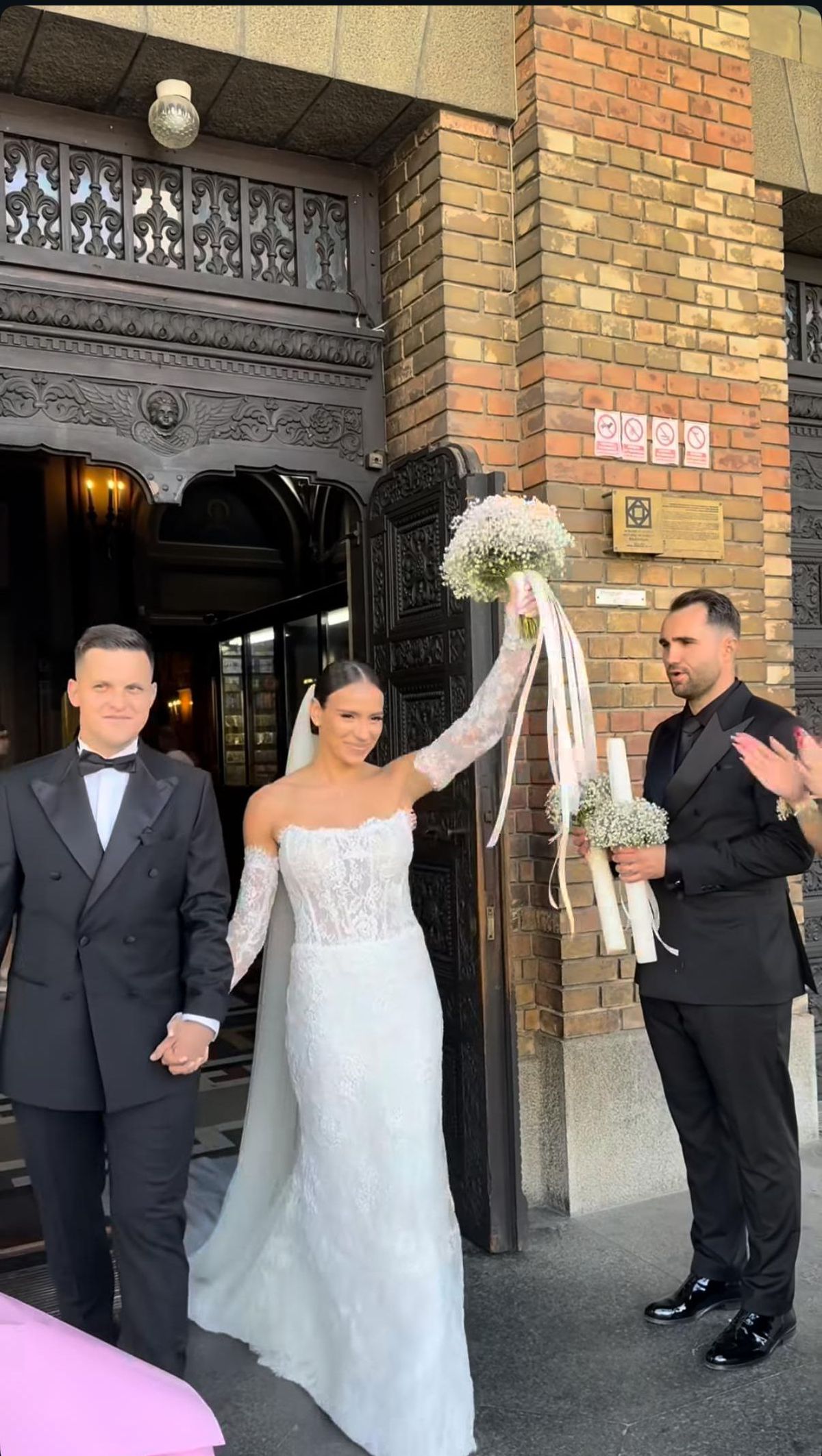 Teodora Meluță s-a cununat religios cu Vlad Nicoară