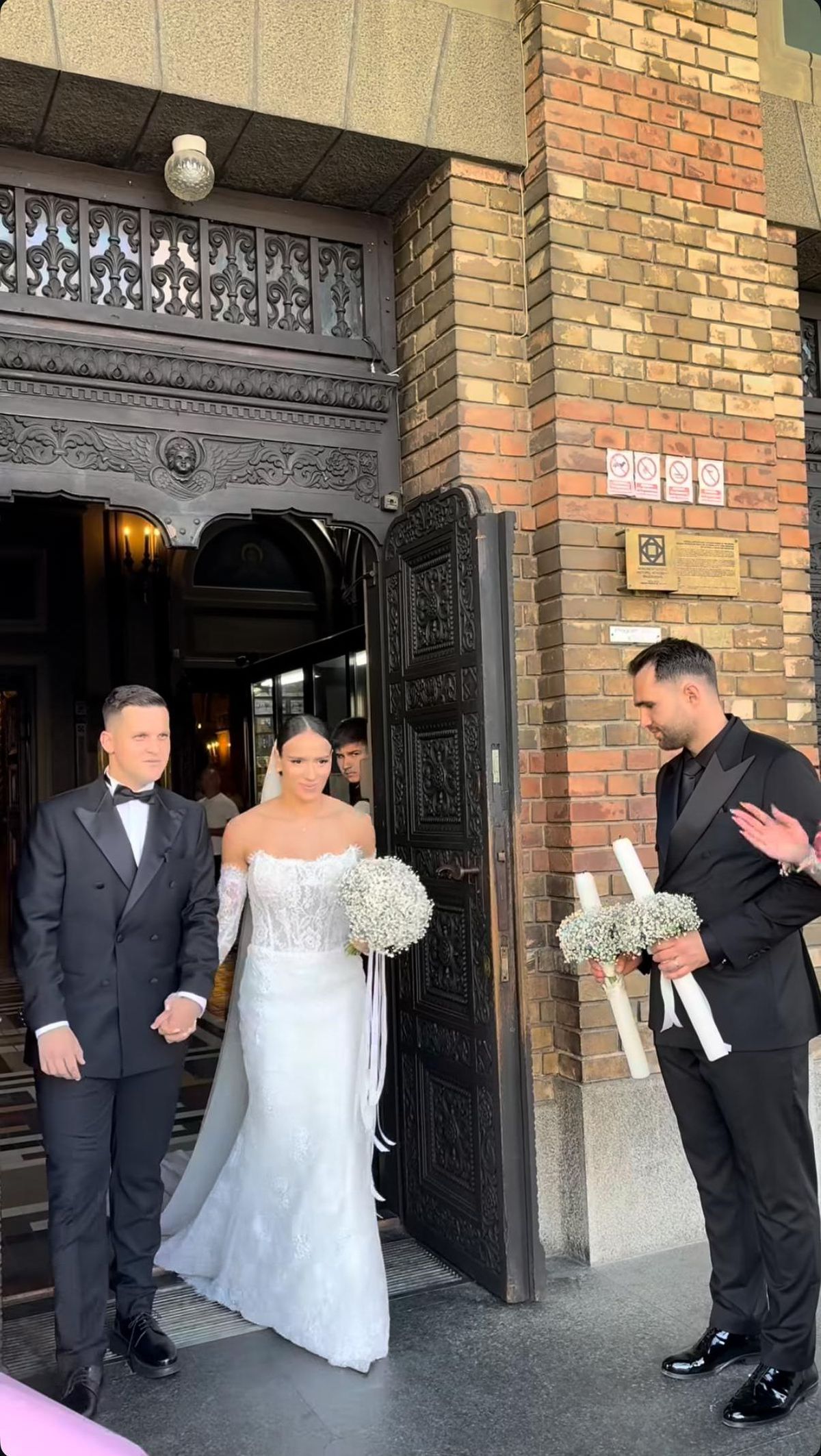 Teodora Meluță s-a cununat religios cu Vlad Nicoară