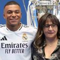 Fayza Lamari, mama lui Kylian Mbappe, alături de atacantul lui Real Madrid / Foto: Imago