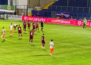 Metaloglobus - CFR Cluj » Gol din penalty în minutul 4