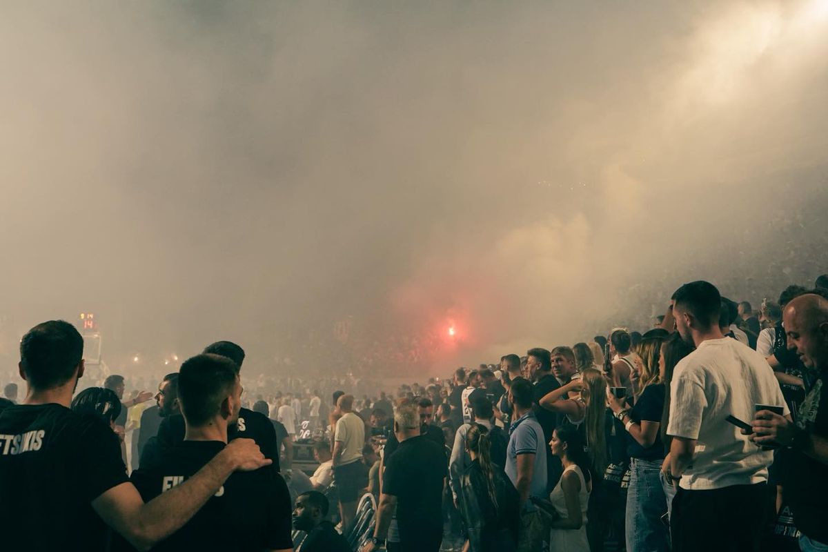 Partizan Belgrad, victorie în aer liber împotriva lui PAOK Salonic, într-o atmosferă senzațională
