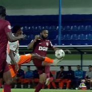 Penalty în Metaloglobus - CFR, fault Coco la Fernandes