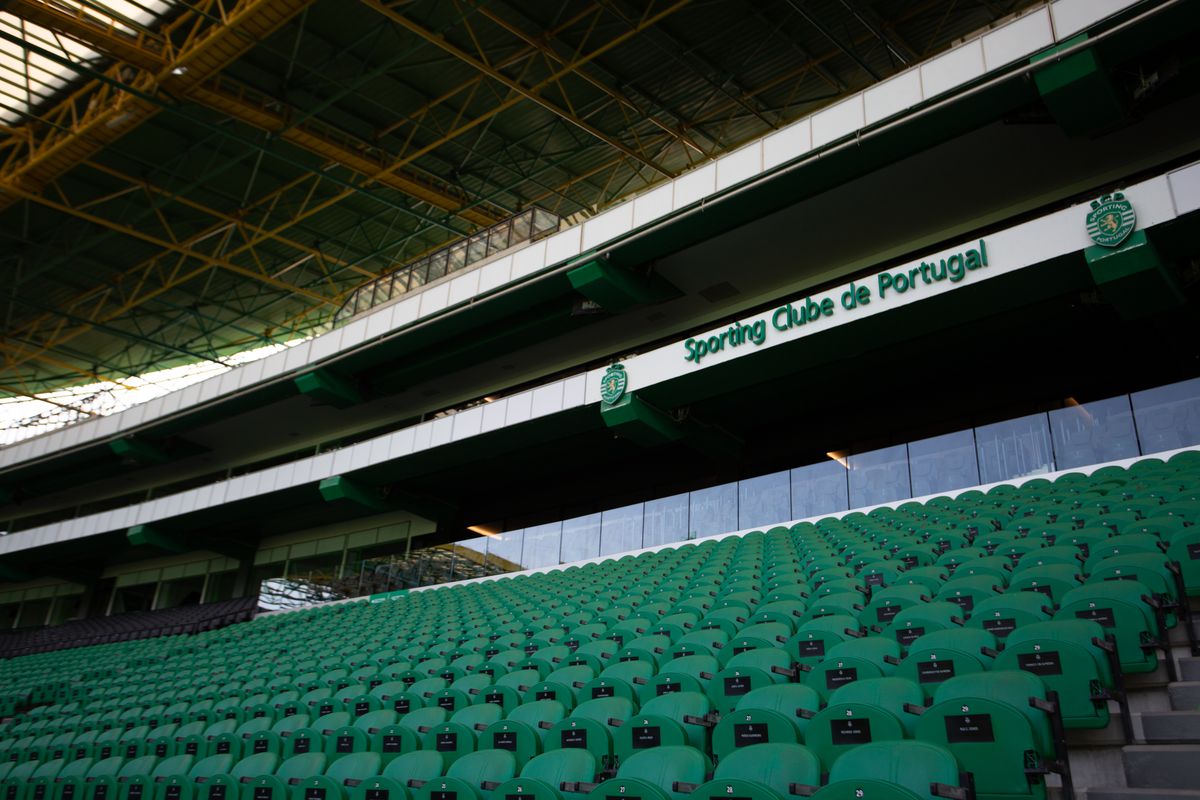 Imagini de la stadionul José Alvalade din Lisabona