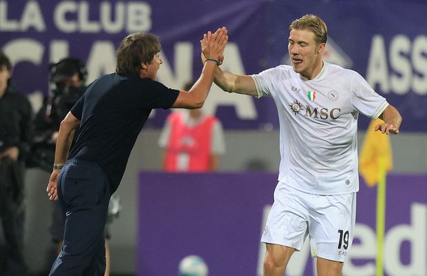 Napoli continuă startul bun de sezon și obține încă trei puncte importante pe un teren dificil » Rasmus Hojlund a marcat la debut