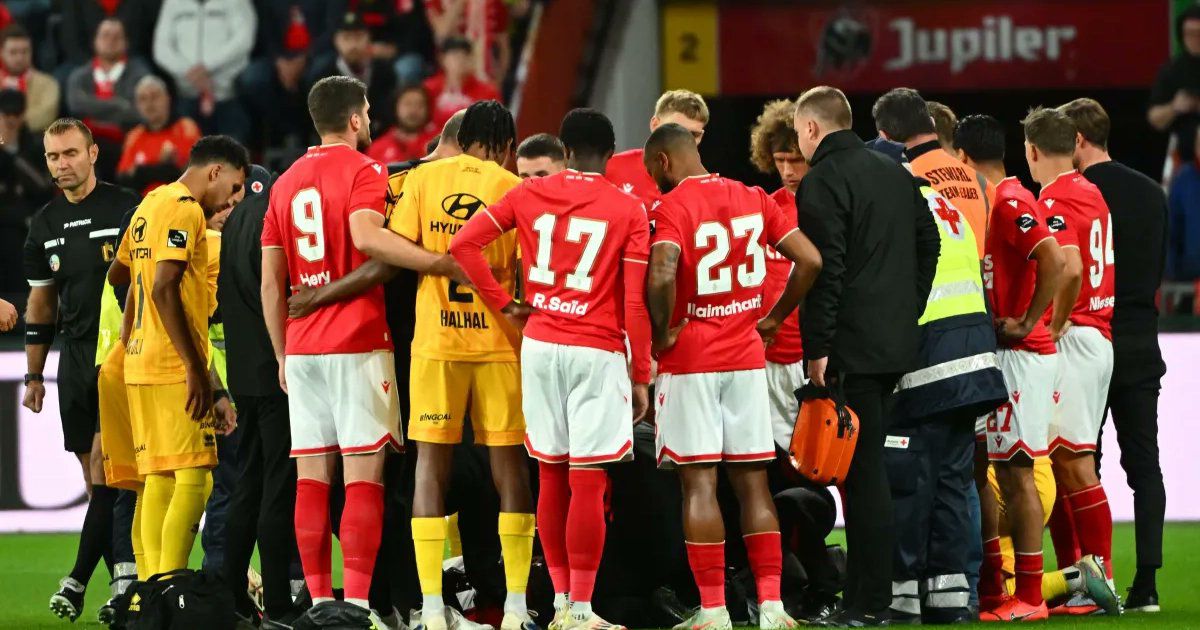Josue Homawoo, accidentare urâtă în Standard Liege - Mechelen