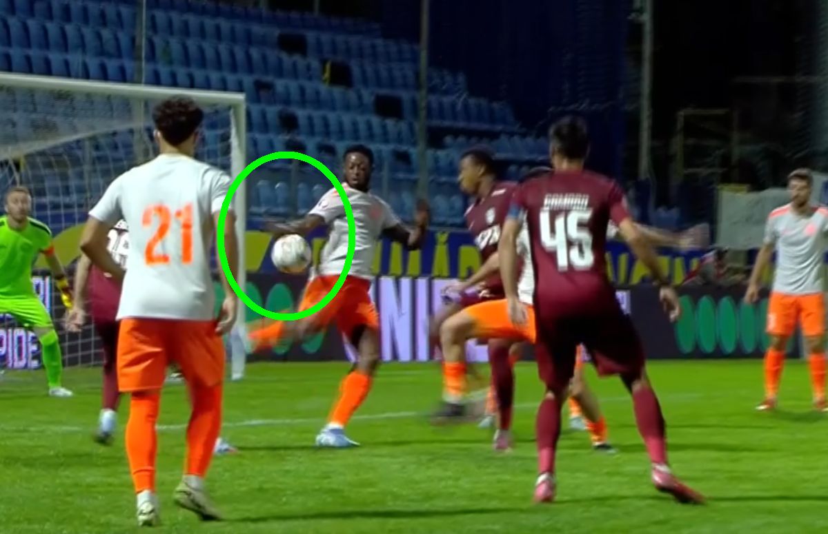 Penalty-uri în Metaloglobus - CFR Cluj