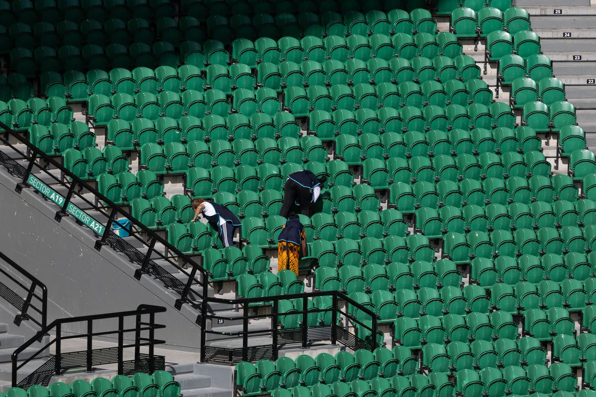Imagini de la stadionul José Alvalade din Lisabona