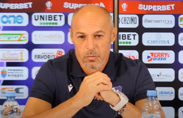 Bogdan Andone, după FC Argeș - FC Botoșani 0-0: „Jos pălăria pentru joc și atitudine!” + „Pentru Caio am primit o ofertă”