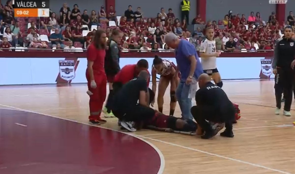 Aissatou Kouyate, accidentare în Rapid - Vâlcea