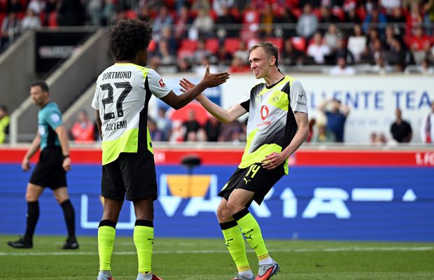 Borussia Dortmund a câștigat la Heidenheim și urcă provizoriu pe primul loc în Bundesliga