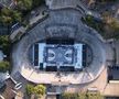 Fanii lui Partizan Belgrad nu se dezmint: torțe și atmosferă incredibilă în timpul unui meci disputat în aer liber, pe Stadionul Tasmajdan