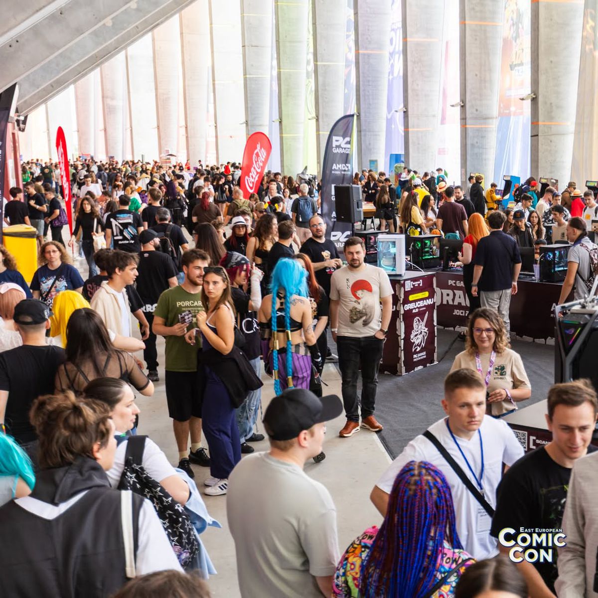 Arena Națională s-a transformat » Imagini tari de la Comic Con 2025