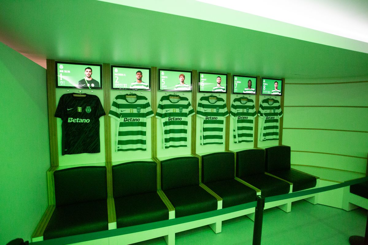 Imagini de la stadionul José Alvalade din Lisabona