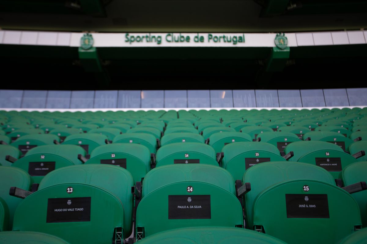 Imagini de la stadionul José Alvalade din Lisabona