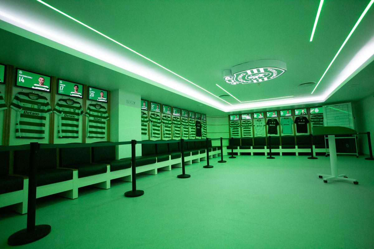 Imagini de la stadionul José Alvalade din Lisabona