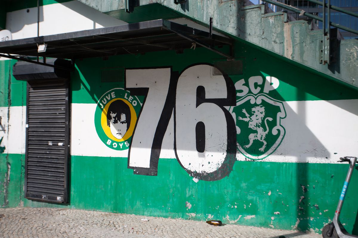 Imagini de la stadionul José Alvalade din Lisabona