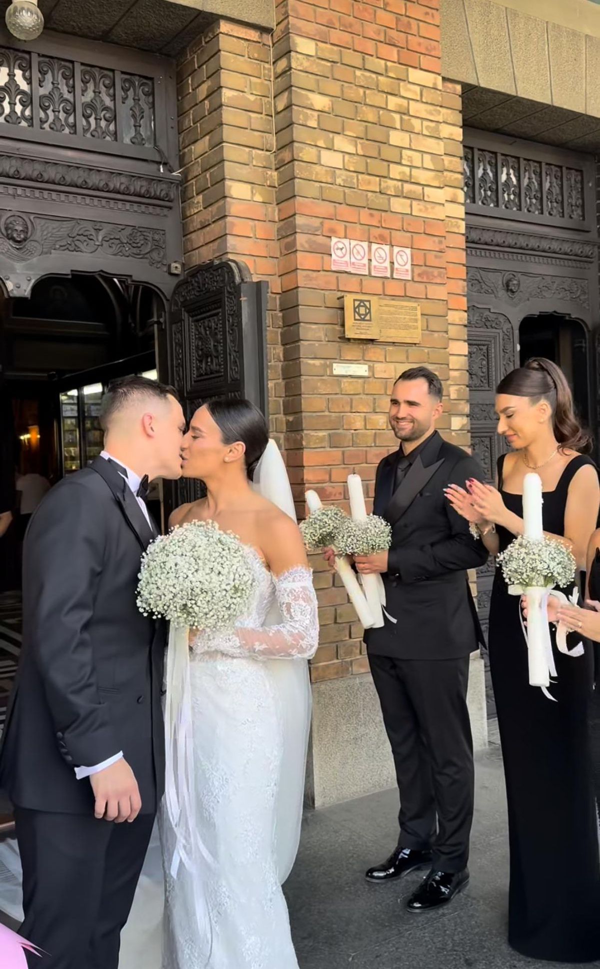 Teodora Meluță s-a cununat religios cu Vlad Nicoară