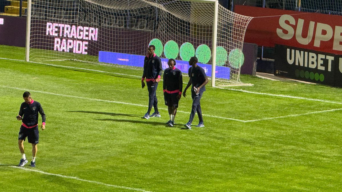 Imagini înainte de Metaloglobus - CFR Cluj