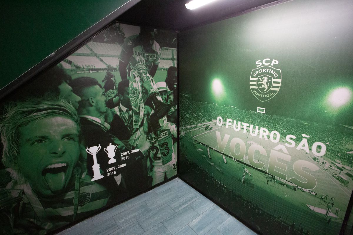 Imagini de la stadionul José Alvalade din Lisabona