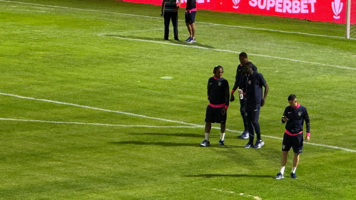 Imagini înainte de Metaloglobus - CFR Cluj