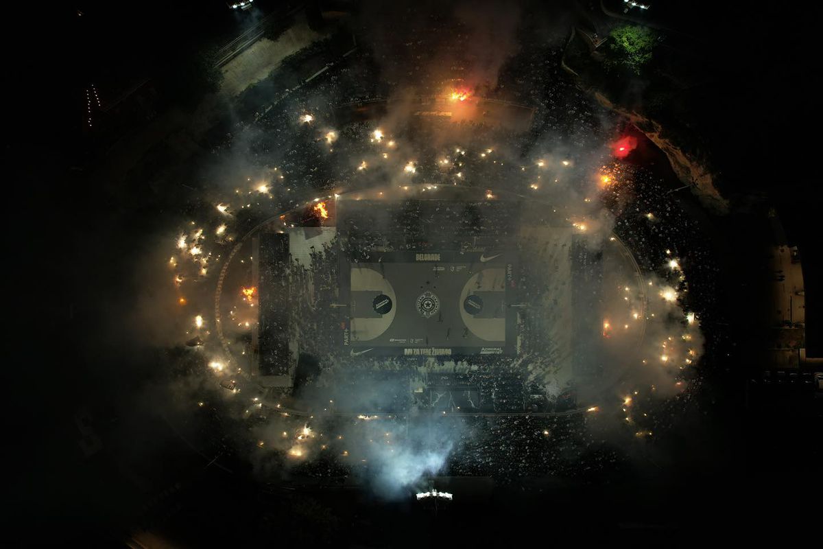 Partizan Belgrad, victorie în aer liber împotriva lui PAOK Salonic, într-o atmosferă senzațională