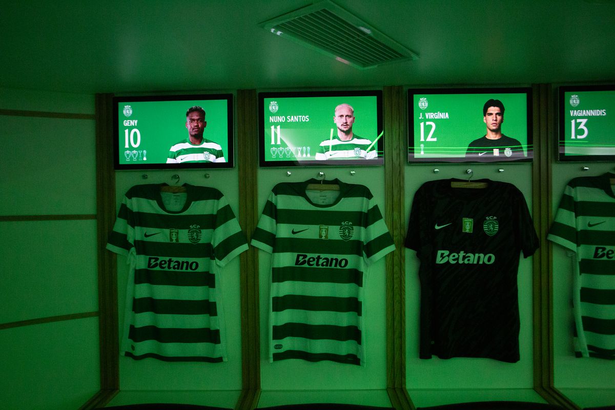 Imagini de la stadionul José Alvalade din Lisabona