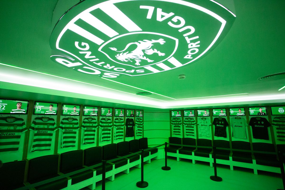 Imagini de la stadionul José Alvalade din Lisabona