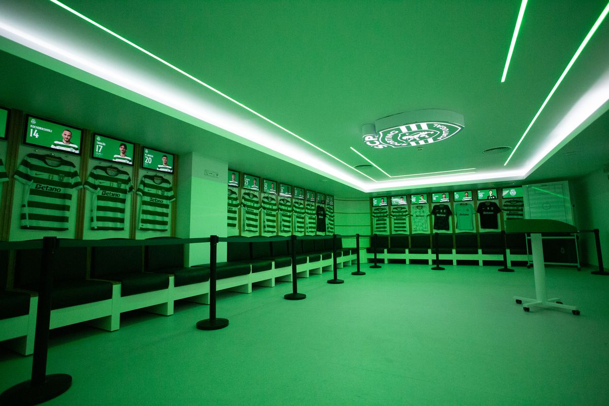 Imagini de la stadionul José Alvalade din Lisabona