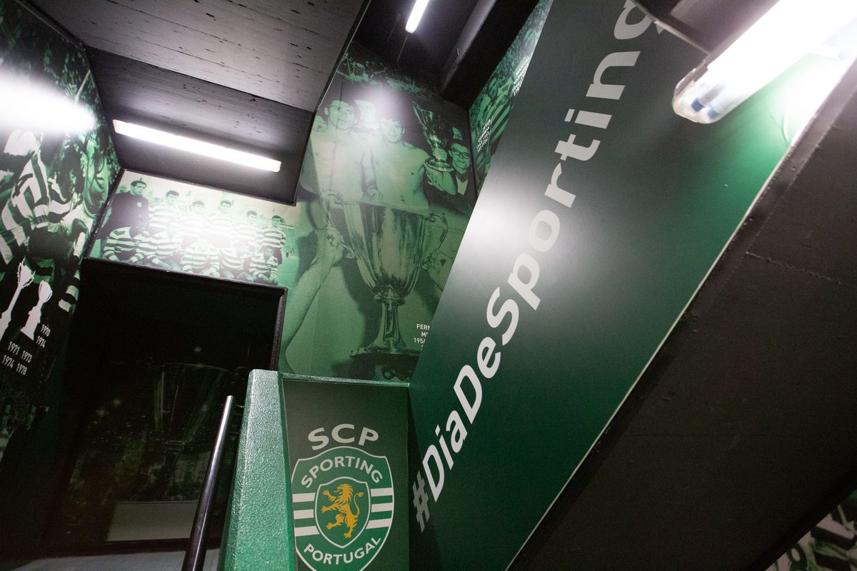 Imagini de la stadionul José Alvalade din Lisabona