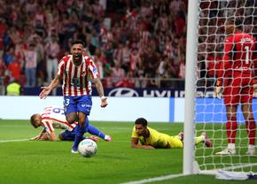 Atletico Madrid a spart gheața » Prima victorie obținută de „Cholo” Simeone în noul sezon din La Liga
