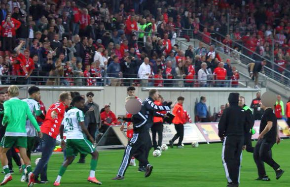 Haos la derby-ul din Germania » Ultrașii i-au atacat pe fotbaliști, poliția a intervenit și a urmat o bătaie generală