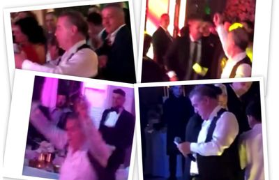 VIDEO Imaginile anului în România! Gigi Becali a făcut show la nunta Teodorei: a aruncat cu sute de bancnote și, la final, fiecare ospătar a stat la coadă pentru 200 de euro