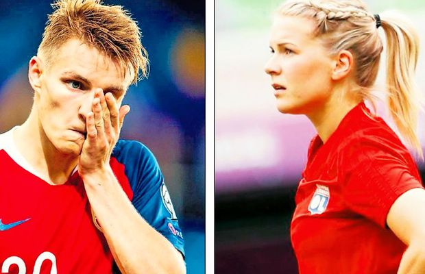 ROMÂNIA - NORVEGIA // „Balonul de Aur” Ada Hegerberg, conflict deschis cu Martin Ødegaard: „Tocmai acum ți-ai găsit?! Teribil!”