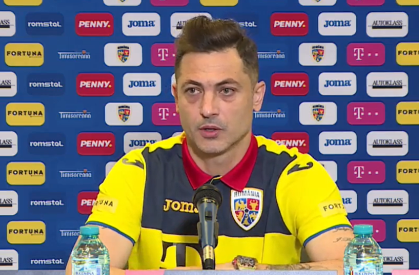 Mirel Rădoi (39 de ani), selecționerul României, și Răzvan Marin (24 de ani, mijlocaș central) au susținut o conferință de presă înaintea duelului contra Austriei din Liga Națiunilor.