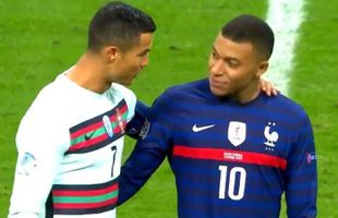 VIDEO Cristiano Ronaldo, întrebare directă pentru Kylian Mbappe în timpul meciului: „Vii la Juventus?” » Răspunsul francezului