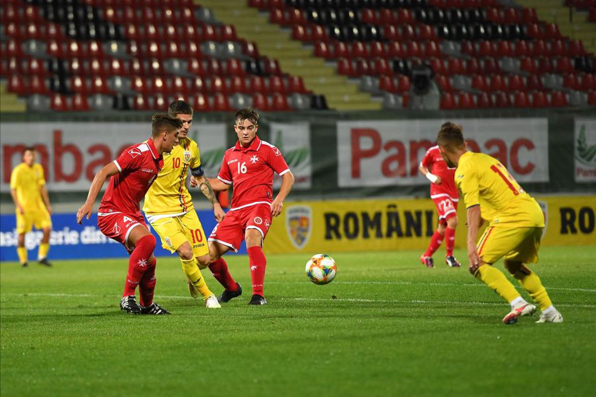 ROMÂNIA U21 - MALTA U21 preliminarii Euro 2021