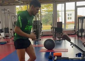 Florinel Coman trage tare pentru a juca din nou » Cum se antrenează vedeta de la FCSB