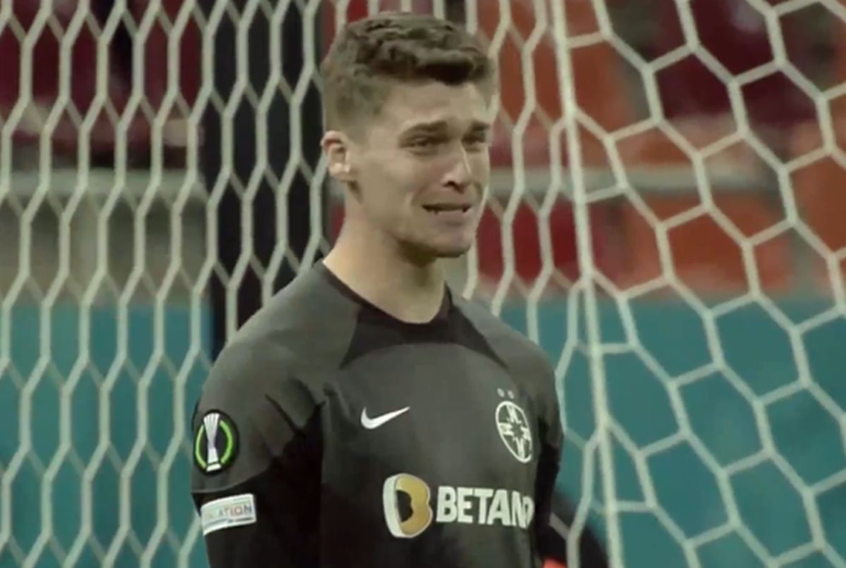 Târnovanu nu a mai suportat umilința: a făcut o criză de nervi și a început să plângă după golul 5