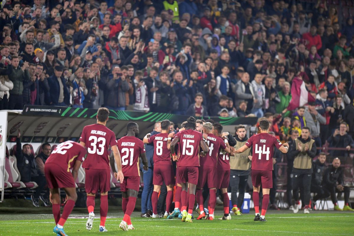 Scandări rasiste la CFR Cluj - Slavia Praga