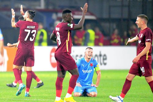 CFR Cluj a reușit o nouă victorie miraculoasă în fața Slaviei Praga, 2-0, în timp ce FCSB a bifat o rușine de proporții, 0-5 acasă cu Silkeborg
