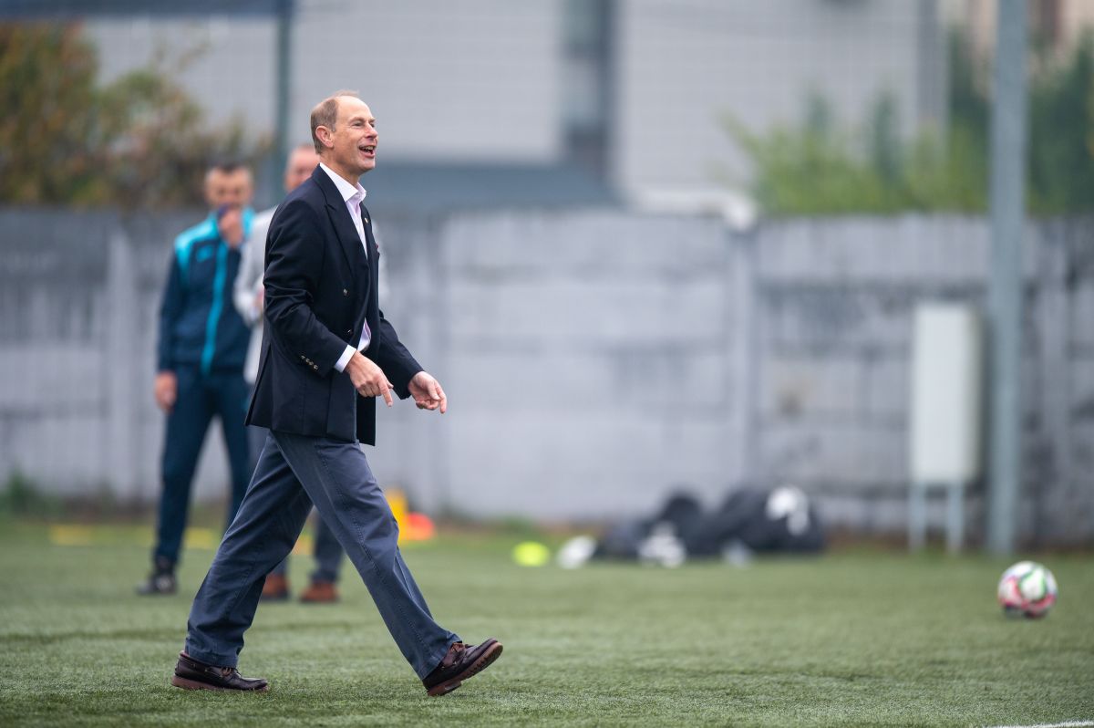 Prințul Edward, contele de Wessex, în vizită la Academia Viitorul Cluj