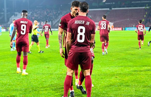 CFR CLUJ - SLAVIA PRAGA 2-0. 3 goluri, 6 puncte, 100% cinism: încă o victorie miraculoasă pentru trupa lui Dan Petrescu și se vede primăvara! Lidera grupei G