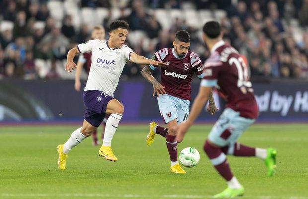 Toate rezultatele serii din Conference League: West Ham a câștigat cu Anderlecht