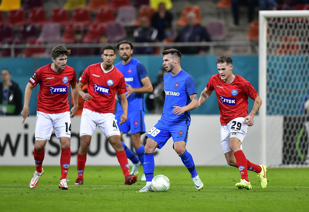 Antrenorul lui Silkeborg, după lecția usturătoare administrată copy-paste celor de la FCSB: „Am fost surprinși”