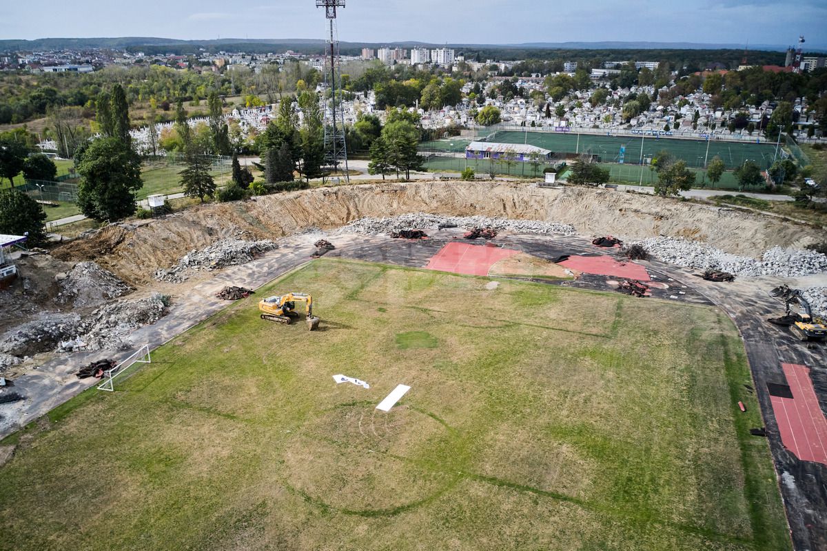 Stadion Pitesti - octombrie 2023