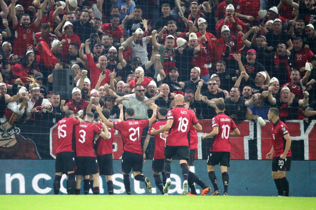 Imagini senzaționale în preliminariile EURO 2024, la Albania - Cehia