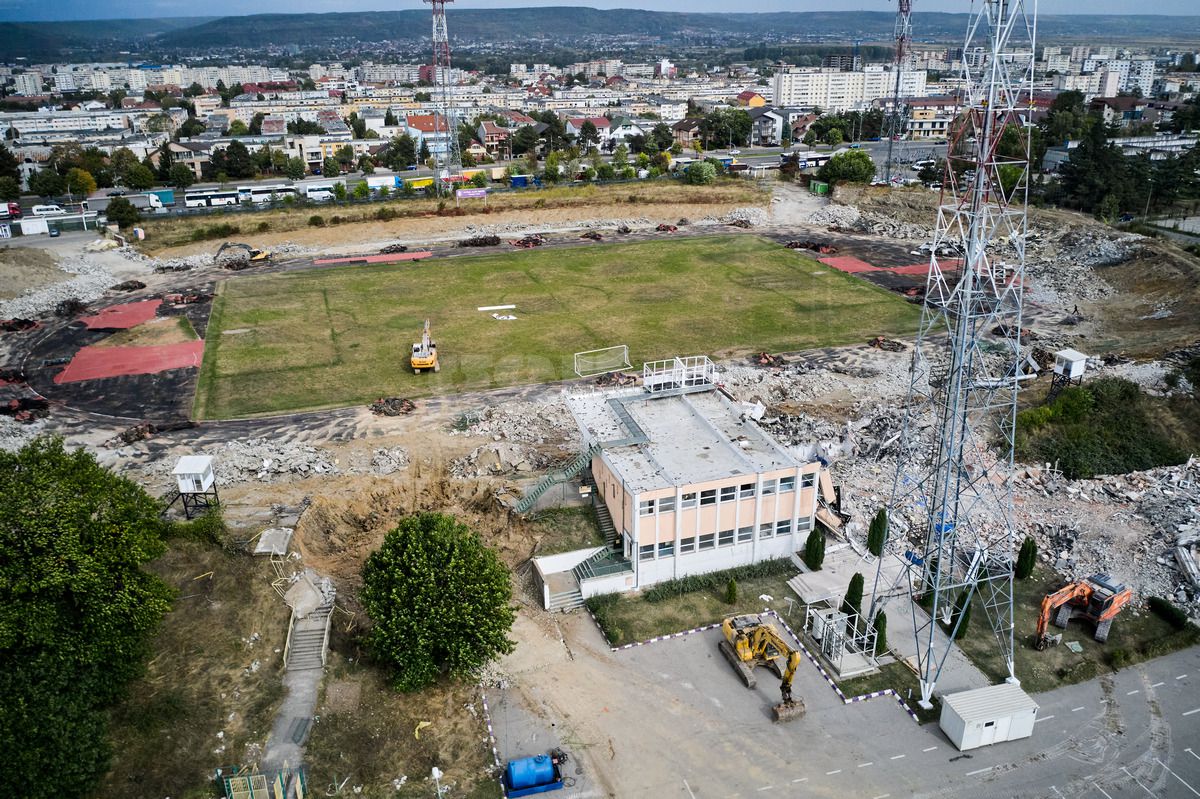 Stadion Pitesti - octombrie 2023