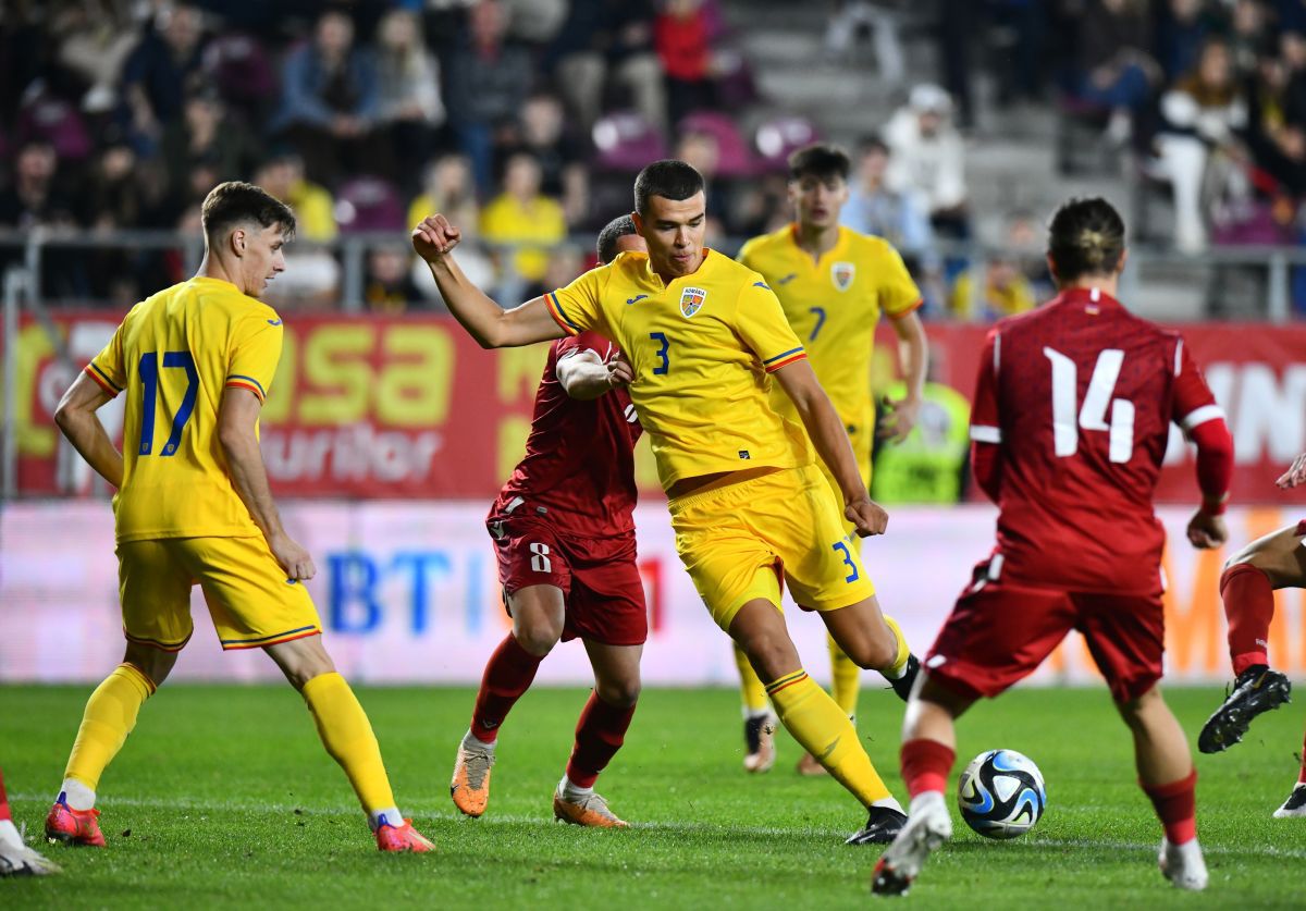 Cele mai spectaculoase imagini din România  U21 - Armenia U21