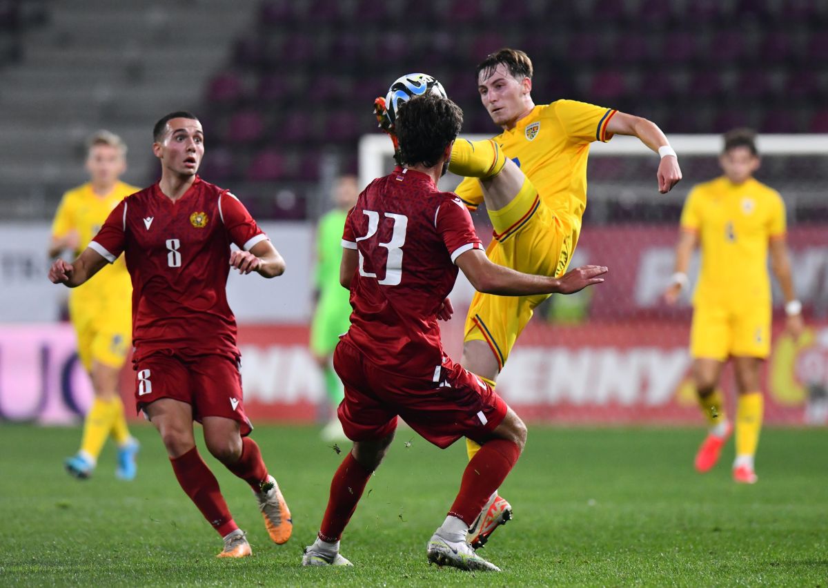 Pancu revine cu victorie în Giulești » România U21 învinge Armenia U21 și bifează primele puncte în drumul spre EURO 2025